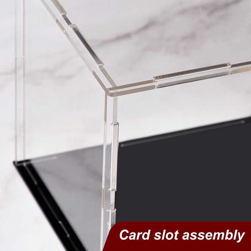 Clear Acrylic Display Case Box Dustproof Storage Countertop Box Protection Showcase Cube Figures Collectibles Model Toy Show Box